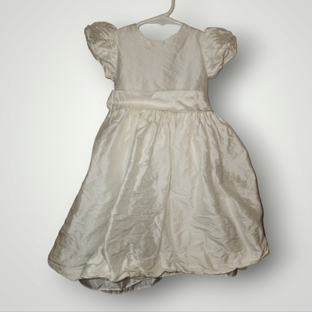 Vintage Susanne Lively cream First Communion Flower Girl Dress 2t 
